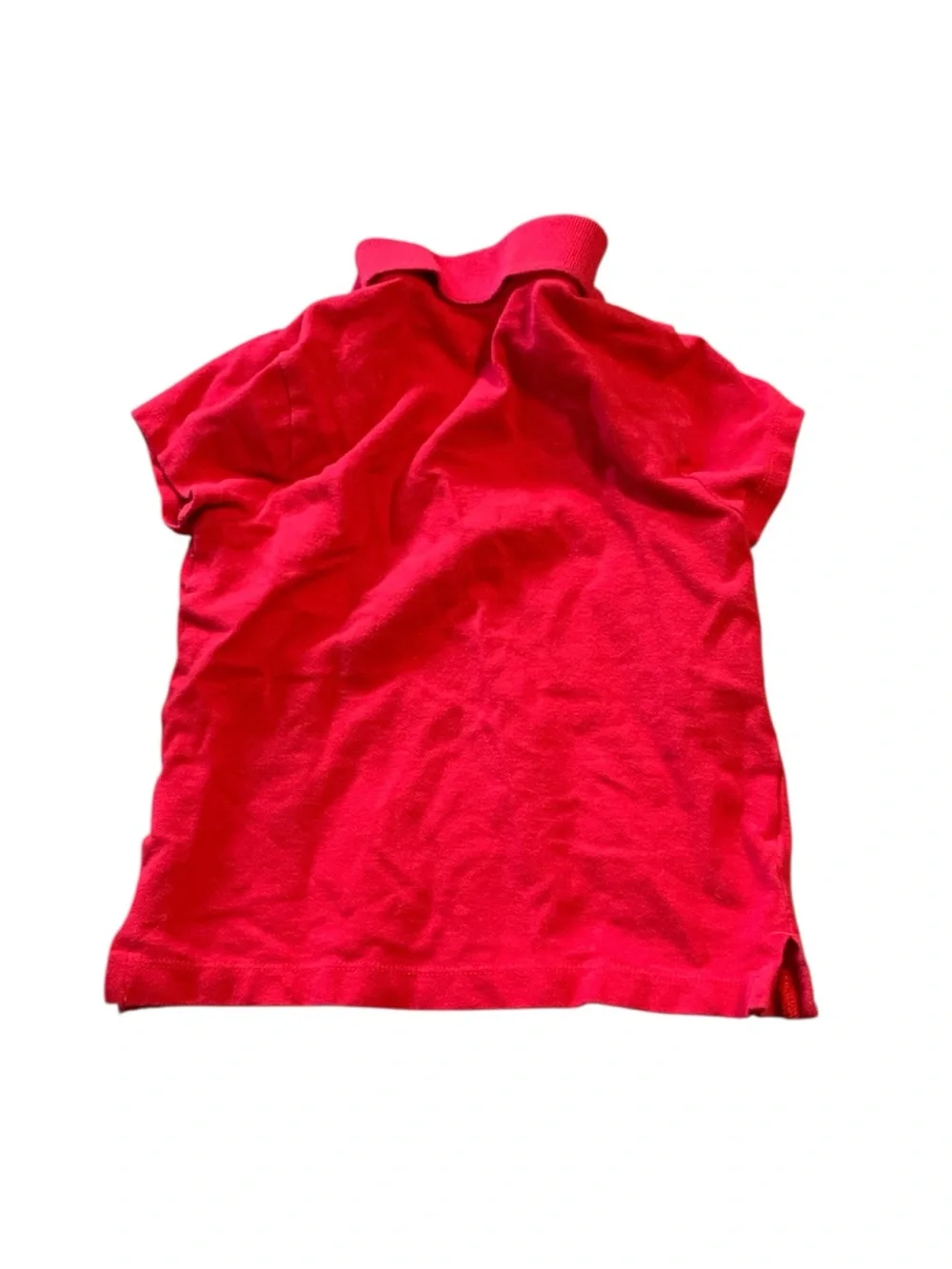 The Children’s Place Red Collared Uniform Polo Shirt size 5/6 Girl
